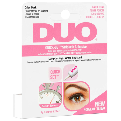 Product Duo Quick Set Dark Tone Eyelash Adhesive for Strip and Individual Lashes 7g base image
