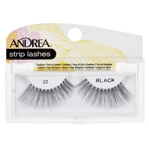 Product Andrea Strip Lashes | Απόχρωση 62 Black base image