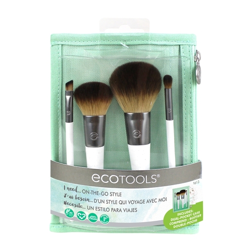 Product EcoTools Σετ Πινέλων Σε Θήκη Travel Size-Friendly base image