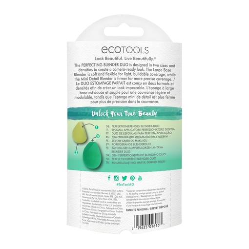 Product Ecotools Σφουγγαράκια Μακιγιάζ base image