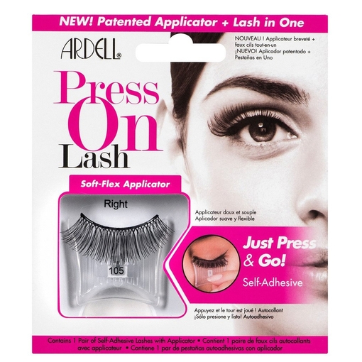 Product Ardell Press On Lash 105 Black base image