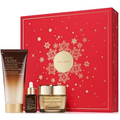 Product Estée Lauder Revitalizing Supreme+ Coffret Facial Care Set: Youth-Revealing Moisturizing Cream 50ml & Advanced Night Repair Serum 15ml & Advanced Night Repair Cleanser 100ml base image