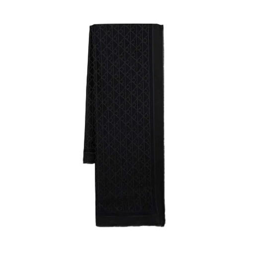 Product Calvin Klein Γυναικείο Ελαφρύ Φουλάρι Emblem AOP Glossy Tonal Scarf base image