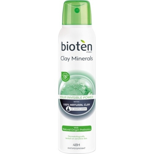 Product Bioten Clay Minerals 48-hour deodorant Spray 150ml base image