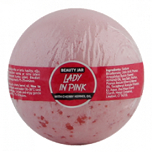 Product Beauty Jar “Lady In Pink” Bath Bomb 150g base image