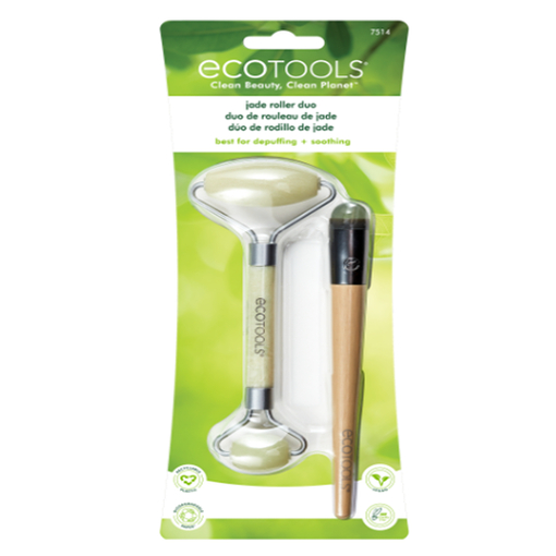 Product Ecotools Jade Roller Duo base image