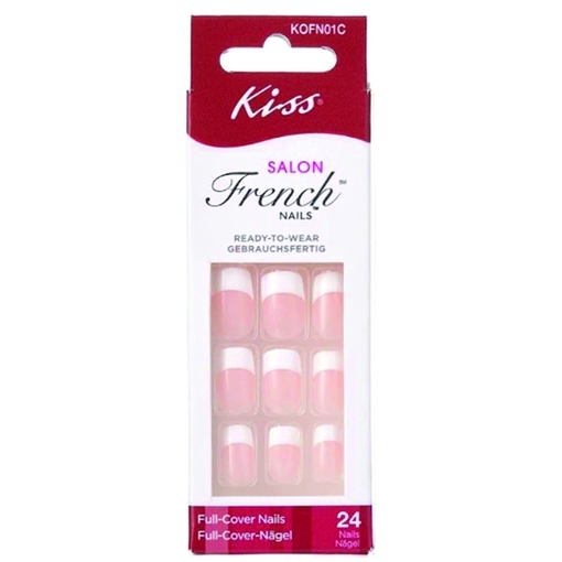 Product Kiss French Nails Perfect Selfie 24τμχ base image
