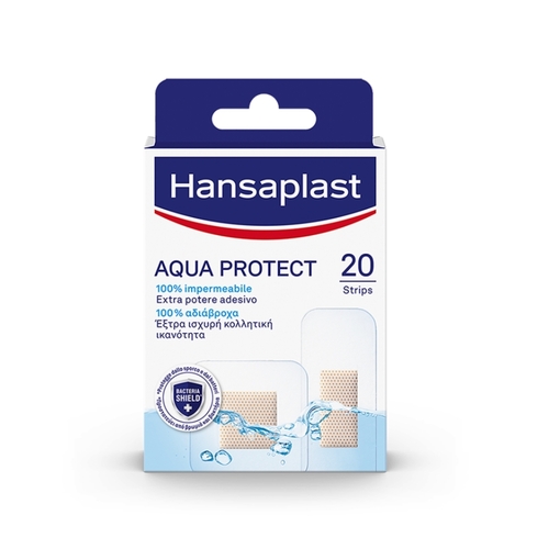 Product Hansaplast Aqua Protect Waterproof Bandages - 20 Strips base image