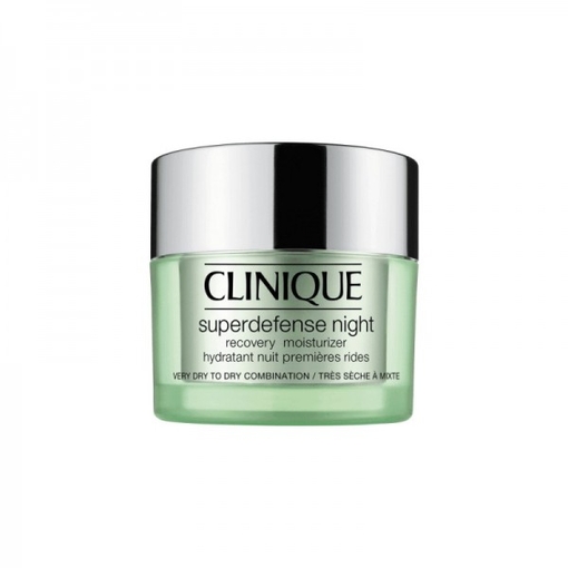 Product Clinique Superdefense Night Recovery Moisturizer Very Dry To Dry Combination 50ml base image