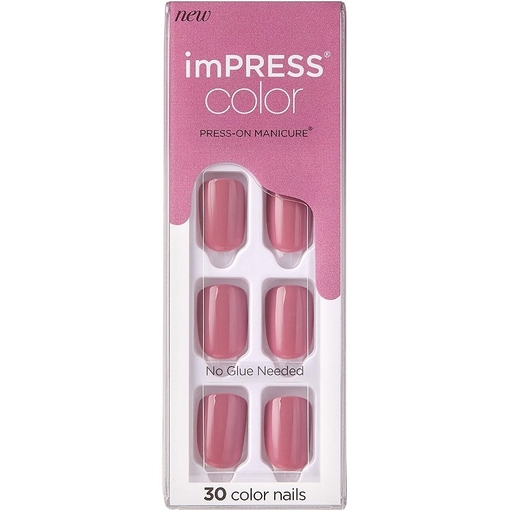 Product Kiss imPRESS Color Press-on Manicure - Petal Pink base image