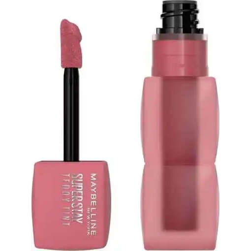 Product Maybelline Superstay Teddy Tint Υγρό Κραγιόν 5ml - 55 Keep It Cozy base image
