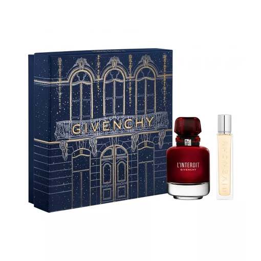 Product Givenchy Women's Fragrance Set L'Interdit Rouge Gift Set: Eau de Parfum 50ml & Travel Spray 12.5ml base image