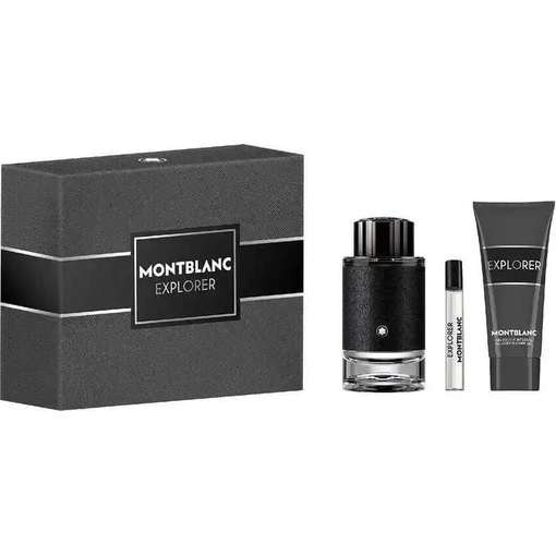 Product Montblanc Explorer Ανδρικό Άρωμα Σετ Eau De Parfum 100ml & Shower Gel 100ml & Travel Size Mini 7.5ml base image