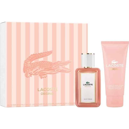 Product '"Lacoste Original Femme Set Women''s Fragrance Eau De Parfum 60ml & Body Lotion 100ml"' base image
