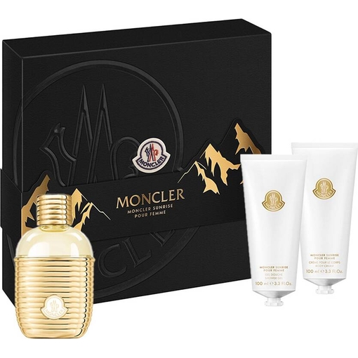 Product Moncler Sunrise Pour Femme Σετ Γυναικείο Άρωμα Eau de Parfum 100ml & BC 100ml & SG 100ml base image