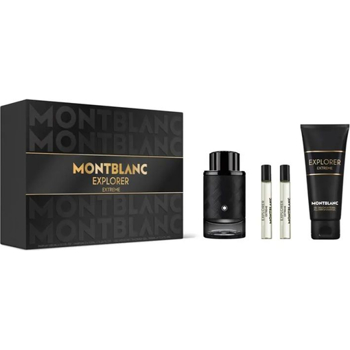 Product Montblanc Explorer Extreme Ανδρικό Αρωματικό Σετ: Parfum 100ml & 2xTravel Spray 7.5ml & Shower Gel 100ml base image