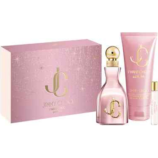 Product Jimmy Choo I Want Choo With Love Γυναικείο Αρωματικό Σετ: Eau De Parfum 100ml & Travel Spray 7.5ml & Makeup Pouch base image