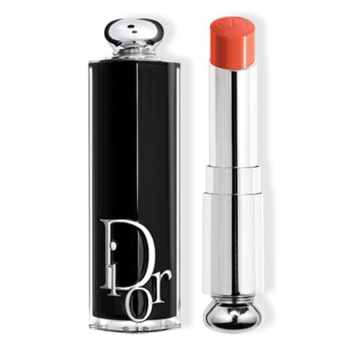 Product Christian Dior Addict Rouge Brillant Intense Shine Lipstick 3.2g - 659 Coral Bayadère base image