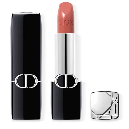 Product Dior Rouge Dior Lipstick - Comfort and Long Wear - Hydrating Floral Lip Care - 100 Nude Look Satiny Finish base image