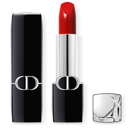 Product Christian Dior Rouge Christian Dior Lipstick ‚äì Comfort and Long Wear ‚äì Hydrating Floral Lip Care - 999 Satiny Finish base image