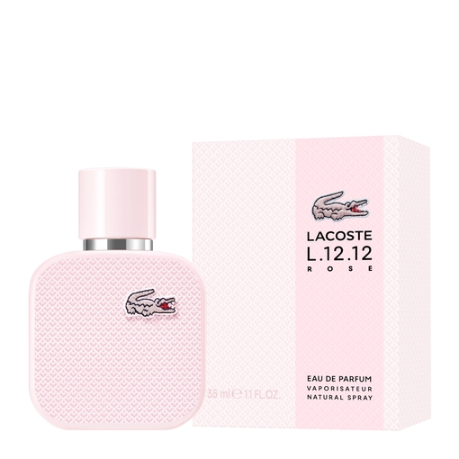 Product Lacoste L.12.12 Rose Eau De Parfum 100ml base image