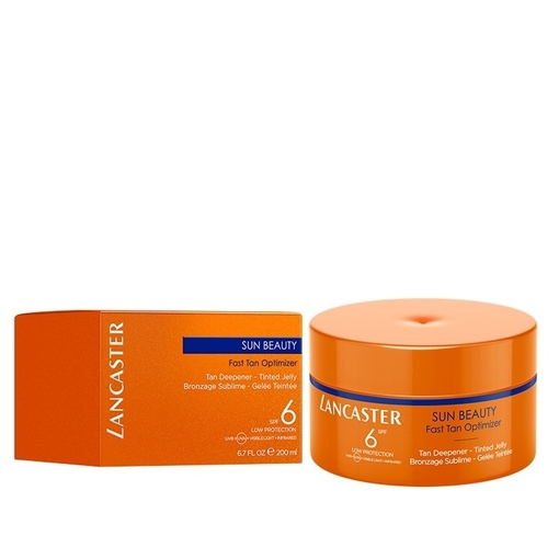 Product Lancaster Sun Beauty Tan Deepener Tinted Jelly Body Lotion SPF6+ 200ml base image