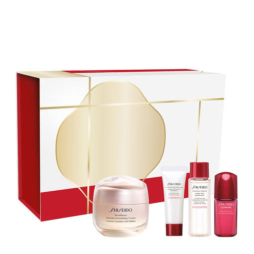 Product Shiseido Κρεμικό Σετ Benefiancen Holiday Kit: Benefiance Wrinkle Smoothing Cream 50ml + Ultimune Power Infusing Serum 10ml + Clarifying Cleansing Foam 15ml + Treatment Softener 30ml base image
