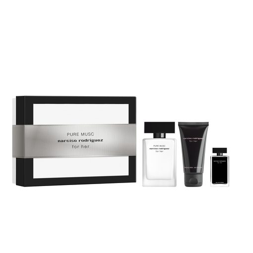 Product Narciso Rodriguez For Her Pure Musc Γυναικείο Αρωματικό Σετ: Eau de Parfum 50ml + Body Lotion 50ml + Miniatur 10ml base image