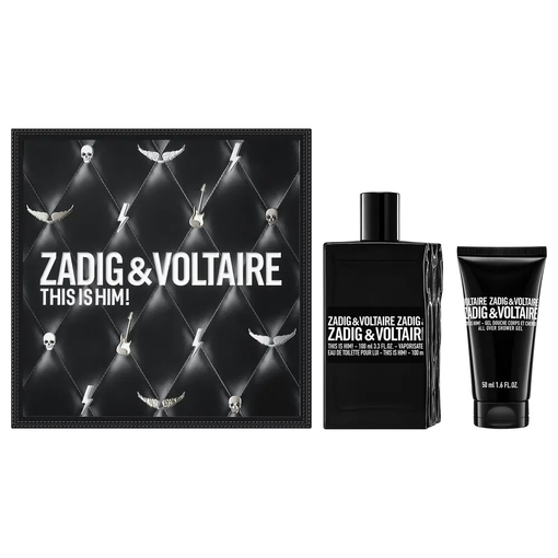 Product Zadig & Voltaire This Is Him Ανδρικό Αρωματικό Σετ: Eau de Toilette 100ml + Shower Gel 50ml base image