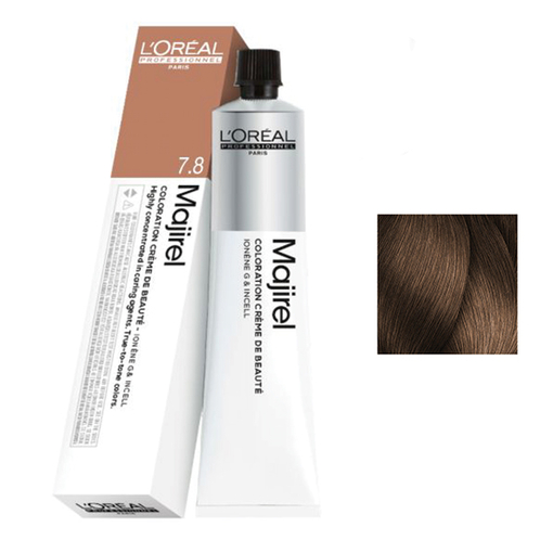 Product L'Oreal Professionnel Majirel 50ml | Απόχρωση 7.8 Ξανθό Μόκα base image