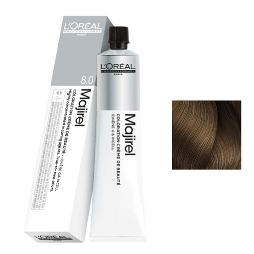 Product L'Oreal Professionnel Majirel 50ml | Απόχρωση 8.0 Ξανθό Ανοιχτό Βασικό base image