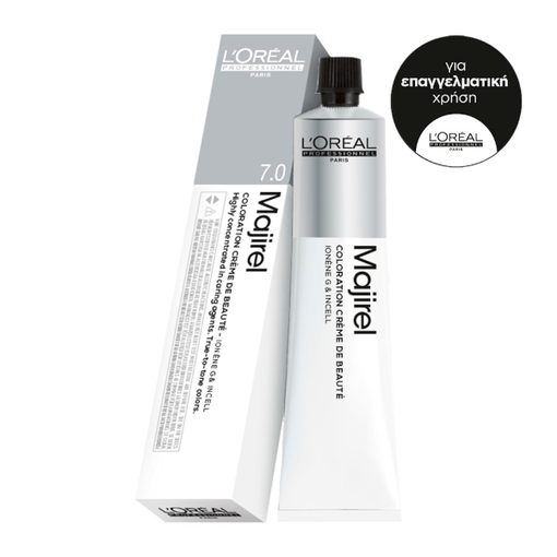 Product L'Oreal Professionnel Majirel 50ml - 7.0 Ξανθό Φυσικό base image