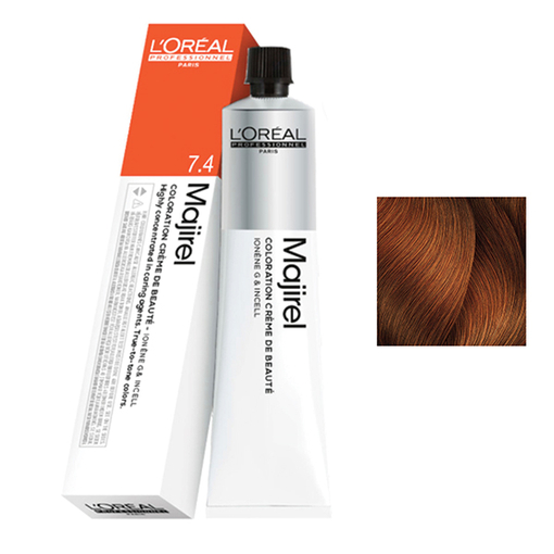 Product L'Oreal Professionnel Majirel 50ml - 7.4 Ξανθό Χάλκινο base image