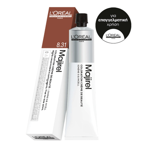 Product L'Oreal Professionnel Majirel 50ml - 8.31 Ξανθό Ανοιχτό Μπεζ base image