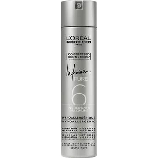 Product L'Oreal Infinium Pure Extra Soft Λακ Μαλλιών Απαλό Κράτημα Άοσμη 300ml base image
