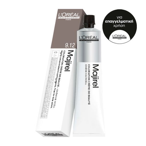 Product L’Oreal Professionnel Majirel 50ml - 9.12 Ξανθό Πολύ Ανοιχτό Σαντρέ Ιριζέ base image