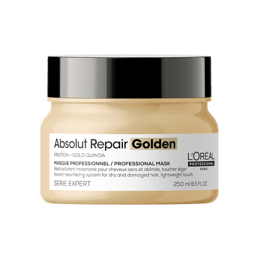 Product L'Oreal Professionnel Absolut Repair Golden Mask Για Ταλαιπωρημένα Μαλλιά 250ml base image