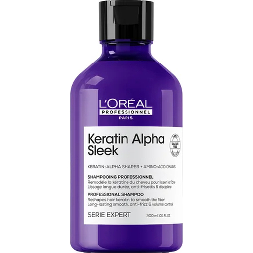Product L'Oreal Professionnel Serie Expert Keratin Alpha Sleek Σαμπουάν για Λείανση 300ml base image