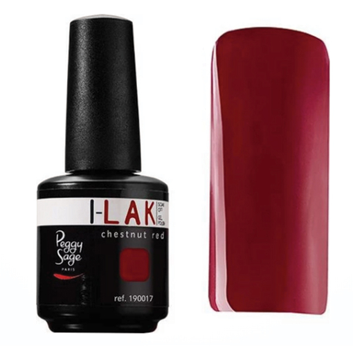 Product Peggy Sage Nails Gel I-Lak 15ml | Απόχρωση Chestnut Red base image