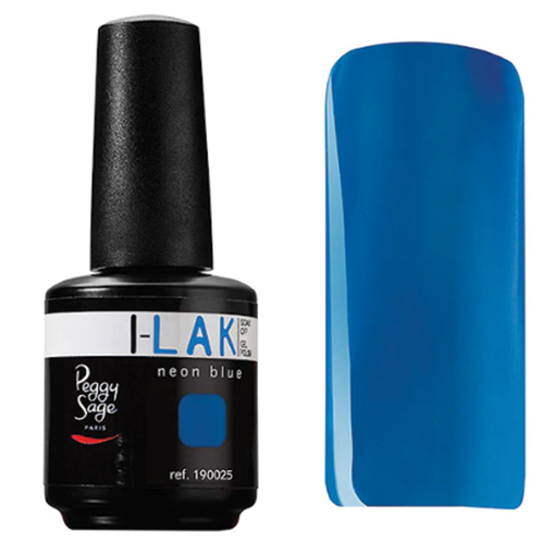 Product Peggy Sage Nails Gel I-LAK 15ml - Neon Blue base image