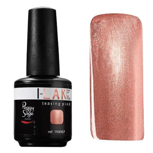 Product Peggy Sage Nails Gel I-Lak 15ml | Απόχρωση Teasing Pink base image