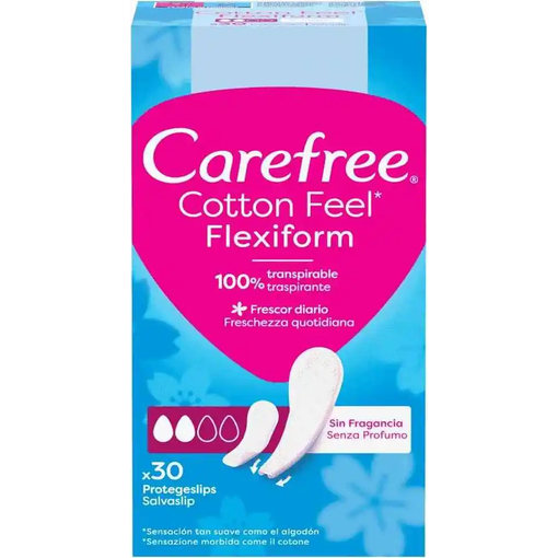 Product Carefree Flexiform Fresh Σερβιετάκια Ημερήσια 30τμχ base image