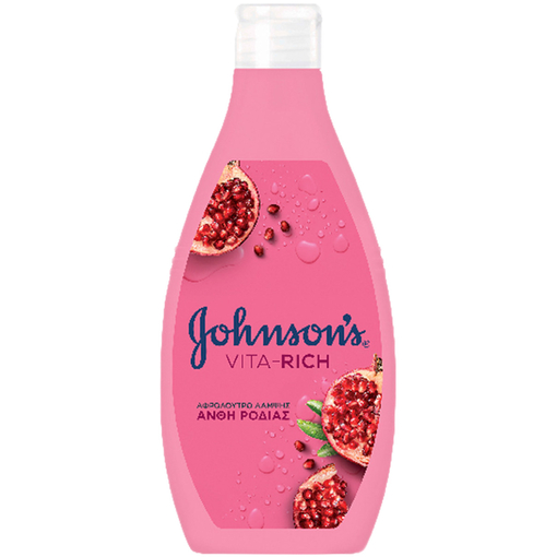 Product Johnson & Johnson Vita-Rich Pomegranate Body Wash Αφρόλουτρο 750ml base image