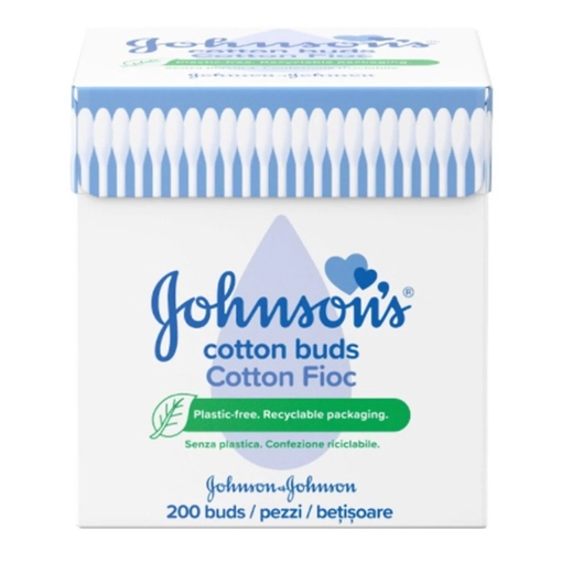 Product Johnson's Cotton Buds Μπατονέτες 200τμχ base image