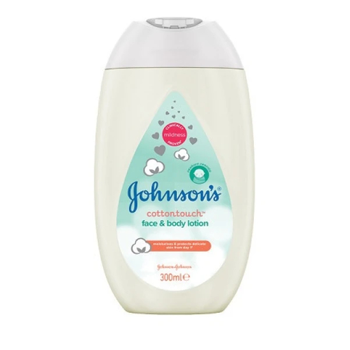 Product Johnson's Baby Βρεφική Λοσιόν για Πρόσωπο & Σώμα Cotton Touch 300ml base image