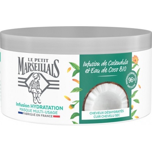 Product Le Petit Marseillais Hair Mask with Organic Calendula & Coconut Water Extract 300ml base image