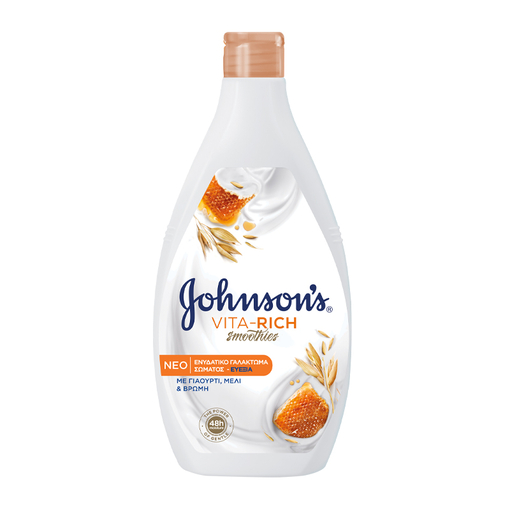 Product Johnson's Vita Rich Smoothies Γαλάκτωμα Σώματος με Γιαουρτι, Μέλι και Βρώμη Body Lotion 400ml base image