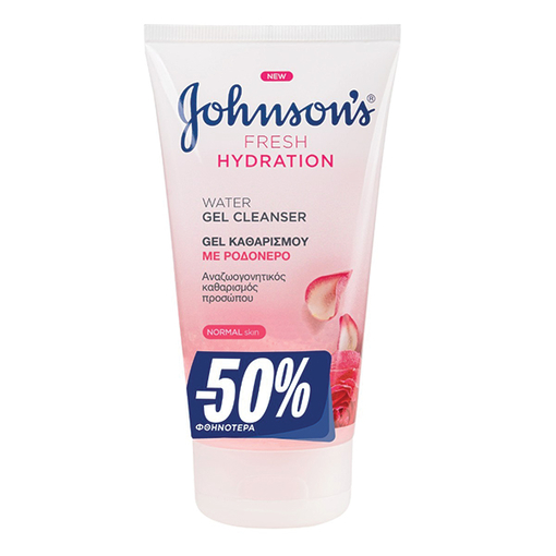 Product Johnson’s Gel Καθαρισμού Fresh Hydration Με Ροδόνερο 150ml base image