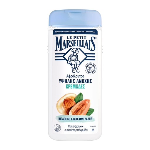 Product Le Petit Marseillais Αφρόλουτρο Organic Almond Oil 650ml base image