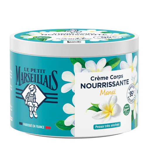 Product Le Petit Marseillais Ενυδατική Κρέμα Σώματος Monoi 380ml base image